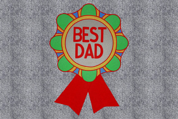 Best Dad Medal Embroidery Design Review