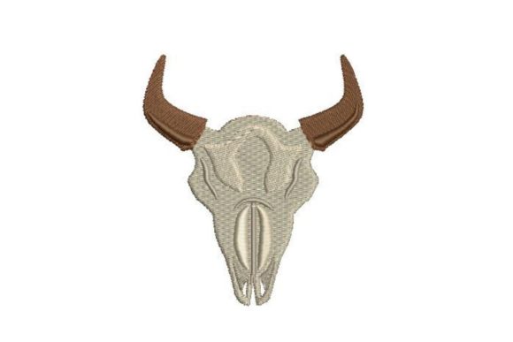 Bison Skull: A Western Embroidery Design Review