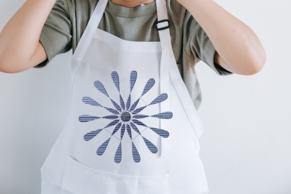 Blue Mandala: A Craft Fair-Ready Embroidery Design