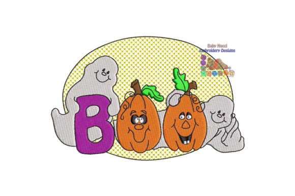 Halloween BOO: A Festive, Versatile Seasonal Embroidery Pick