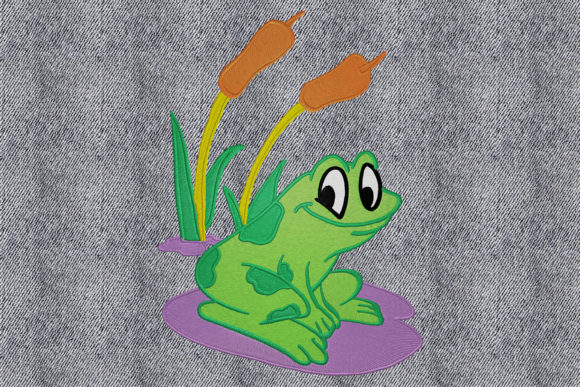 Happy Frog: A Seasonal Embroidery Design Review
