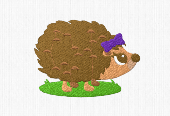 Hedgehog: A Sweet, Cuddly Embroidery Design for Meaningful Gifts