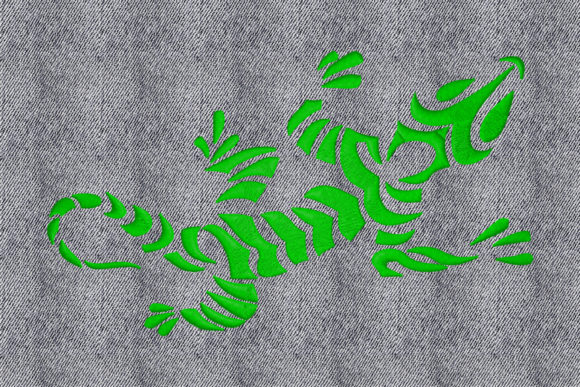 Lizard Embroidery Design Review