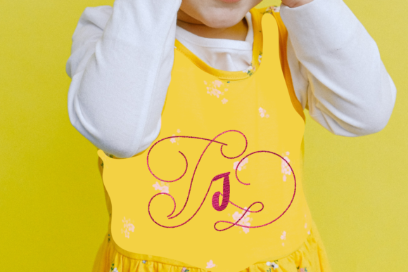 Magical J Winter Monogram