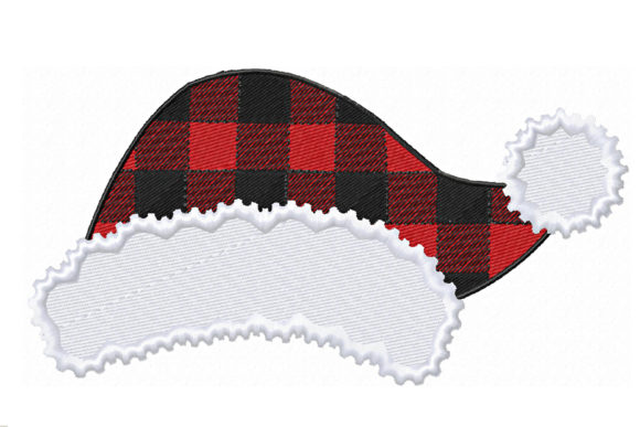 Santa Plaid Hat for Christmas