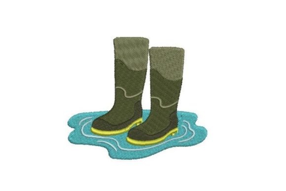 Wellies: A Stylish Embroidery Design for Real Projects