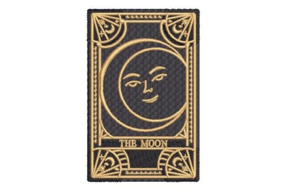 Witchy Tarot Card the Moon